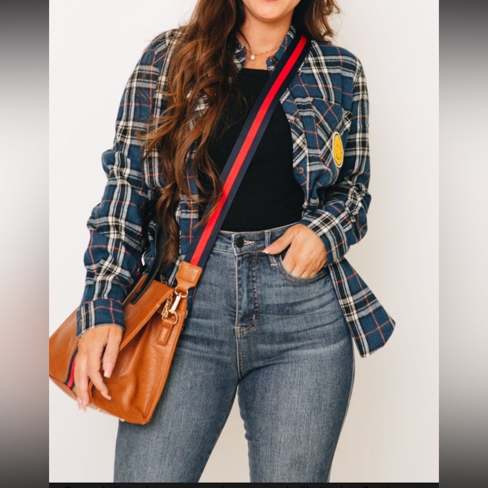 NWOT SMILE FLANNEL